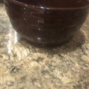 Small woven chocolate bowl